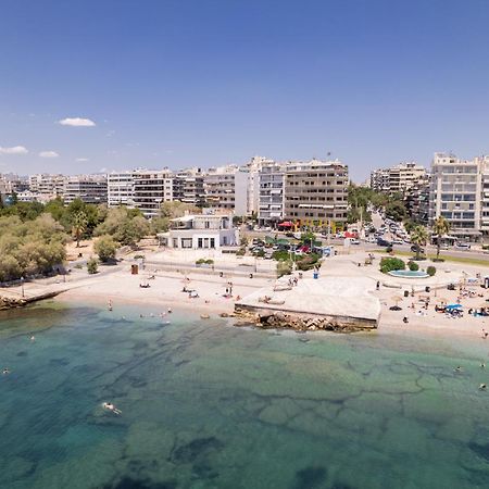 Luxury Seaside Apartment Next To Starbucks Opossite The Beach Park Of Flisvos Ateny Zewnętrze zdjęcie